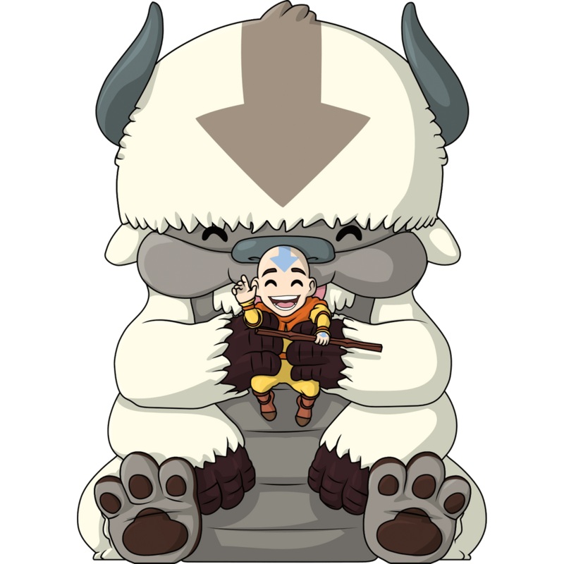 Appa and Aang 1ft