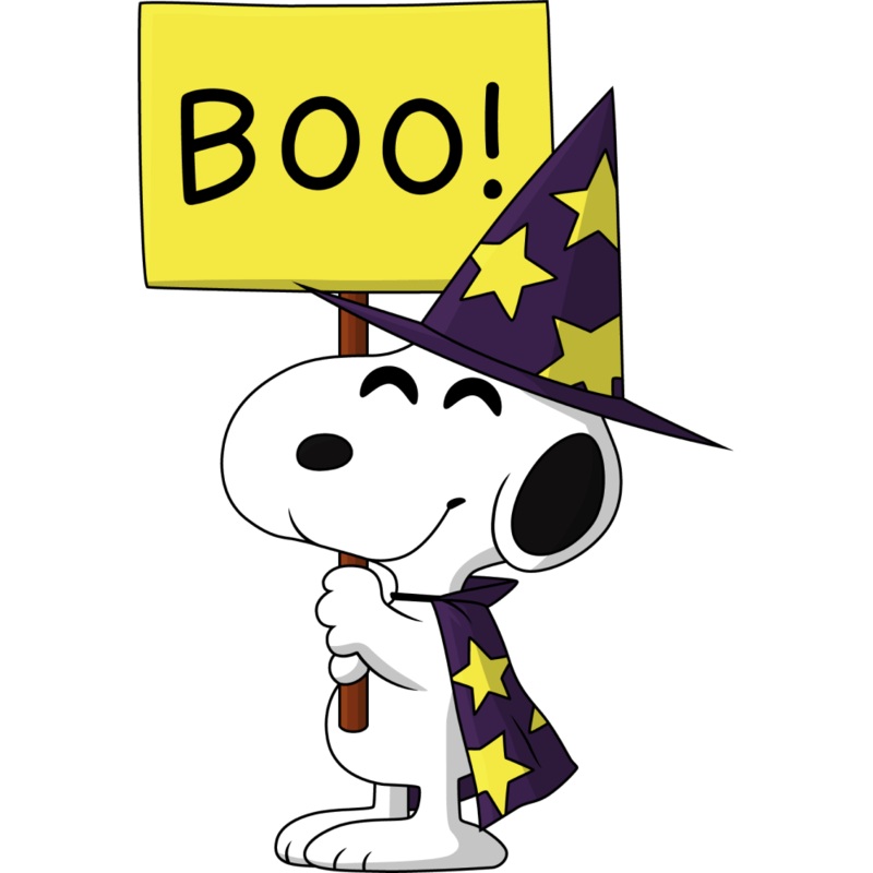 Boo! Snoopy