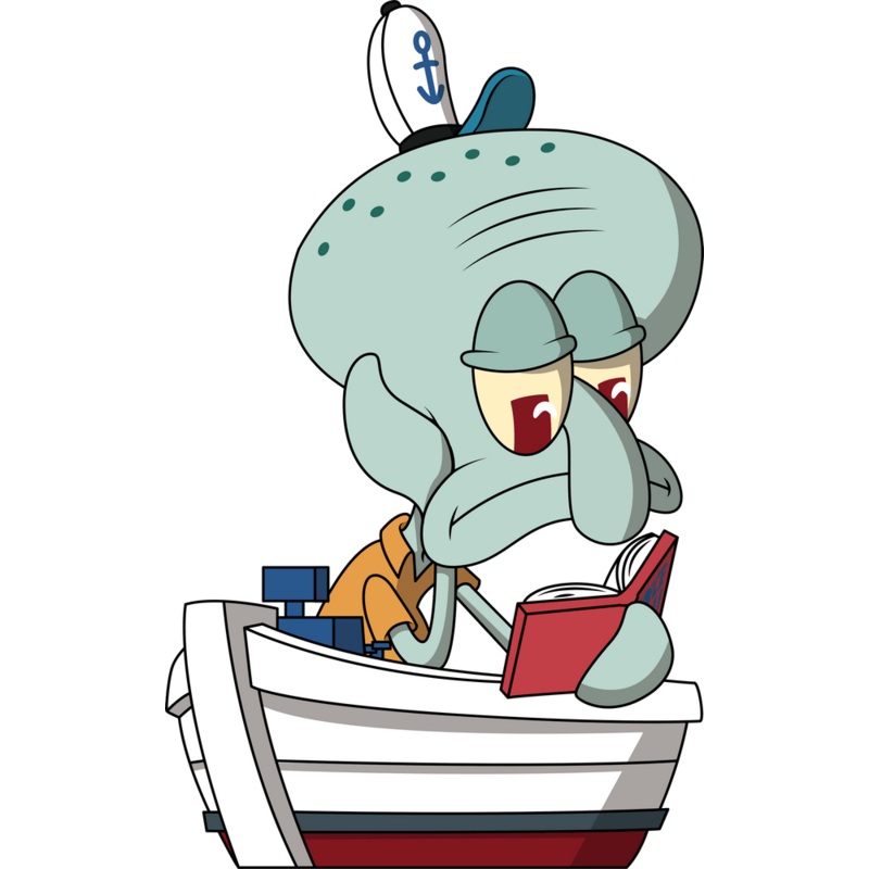 Bored Squidward