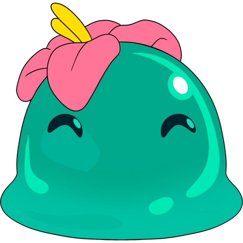 Lilypad Slime Stickie (6in)