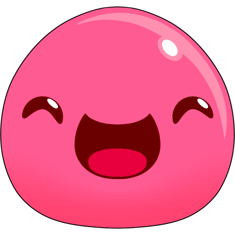 Pink Slime Stickie (6in)