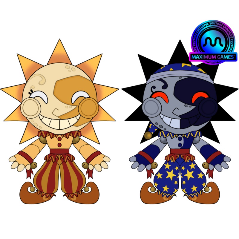 Sun and Moon Plush (1ft)
