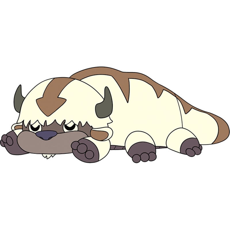 Appa Sleepy Plush (1ft)