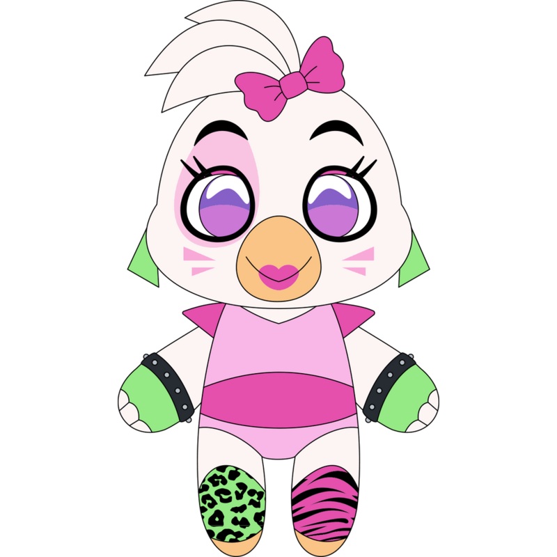 Chibi Glamrock Chica Plush (9in)