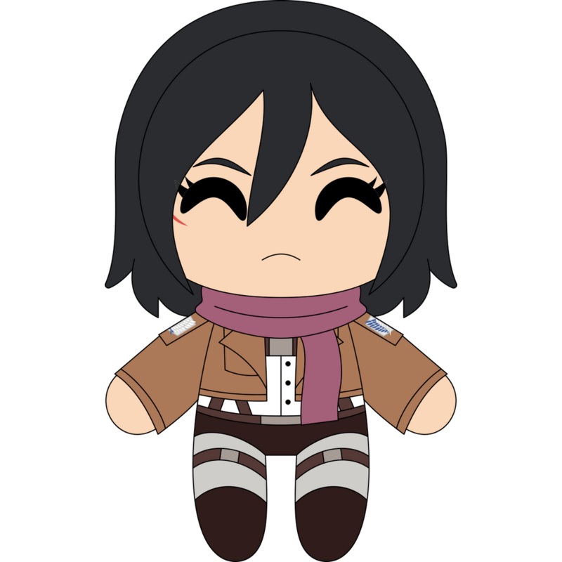 Chibi Mikasa Plush (9in)