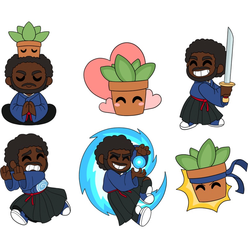 CoryxKenshin Pin Set