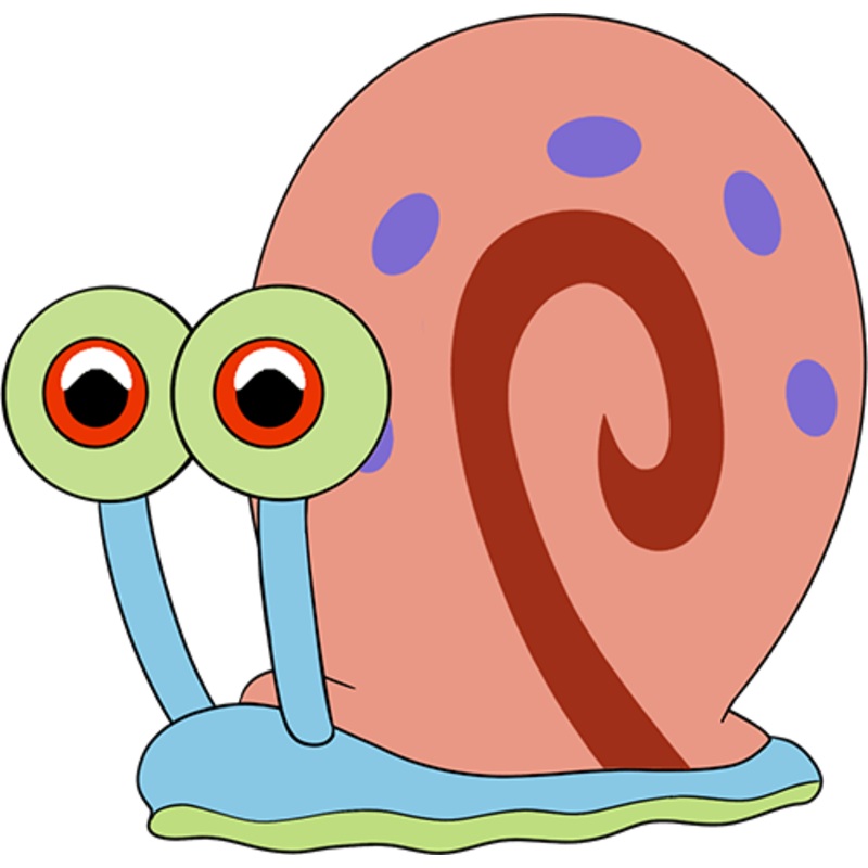 Gary Snail Stickie (6in)