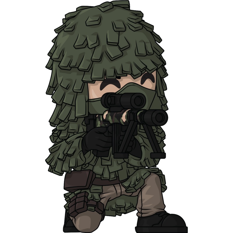 Ghillie Suit Sniper