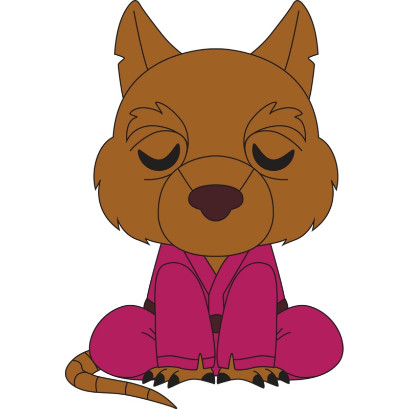 Master Splinter Plush (9in)