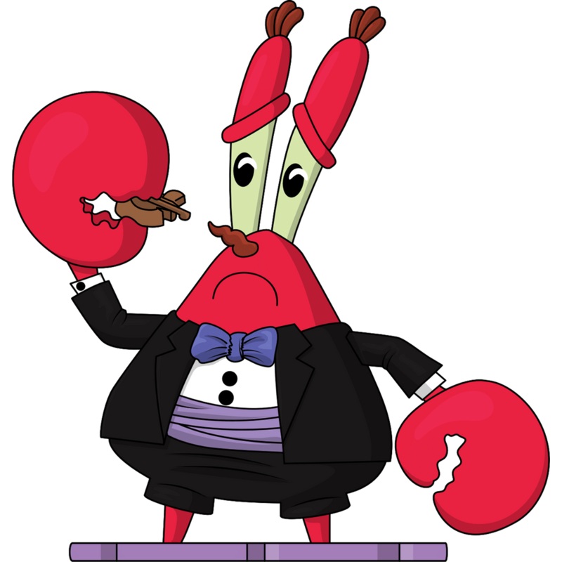 Mr. Krabs and the Smallest Violin