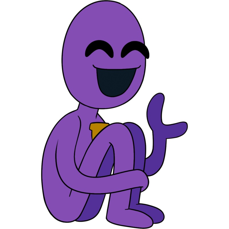 Purple Guy Pin