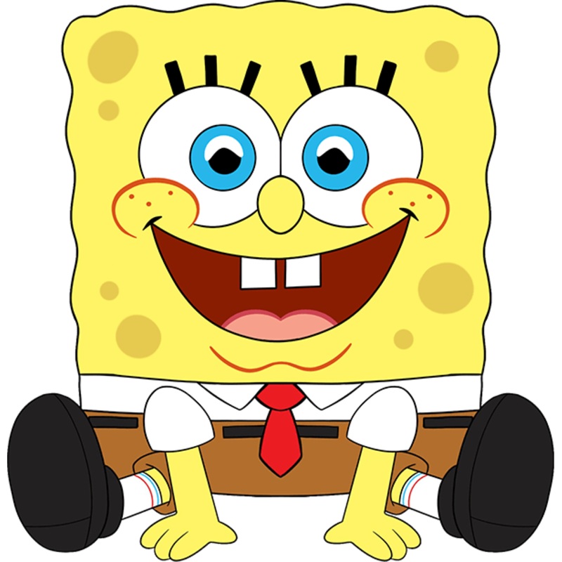 Spongebob Sit Plush (9in)