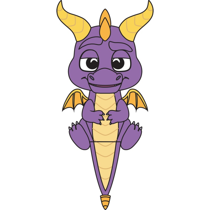 Spyro Chill Plush (9in)