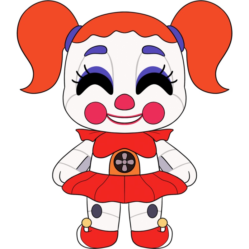Circus Baby Chibi Plush (9in)