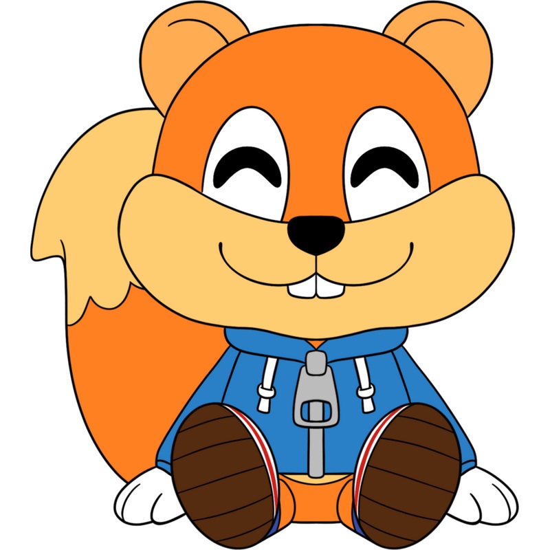 Conkers Bad Fur Day Plush (9in)