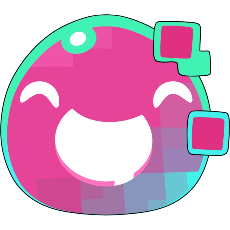 Glitch Slime Stickie (6in)