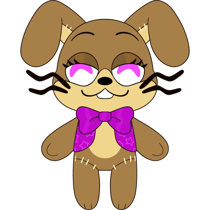 Glitchtrap Chibi Plush (9in)