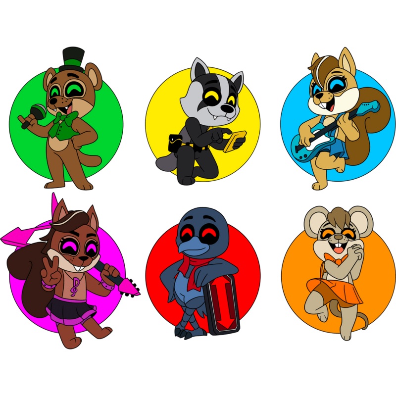 Popgoes Pin Set