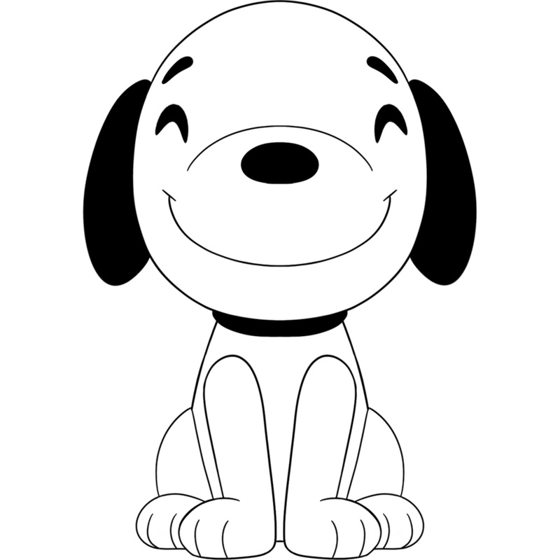 Snoopy Sit Plush (9in)