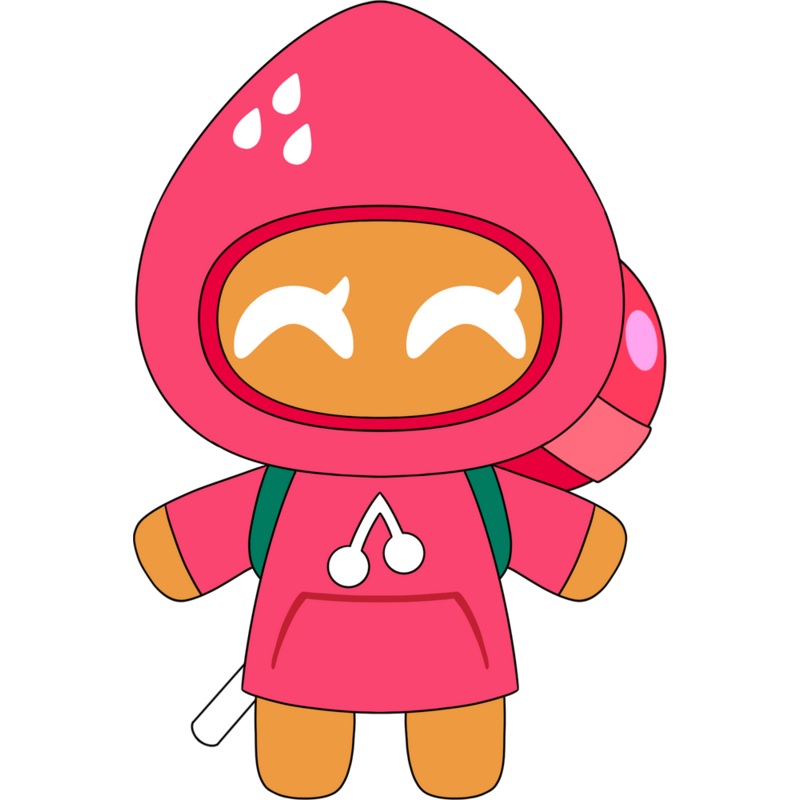 Strawberry Cookie Plush (1ft)