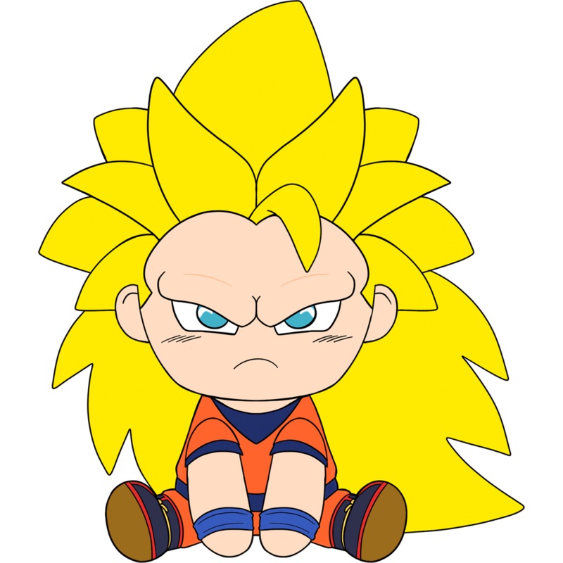 Super Saiyan Goku Plush (9in)