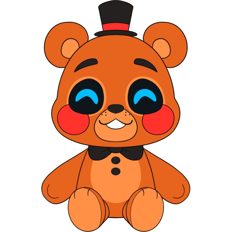 Toy Freddy Sit Plush (9in)