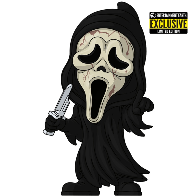 Aged Ghost Face