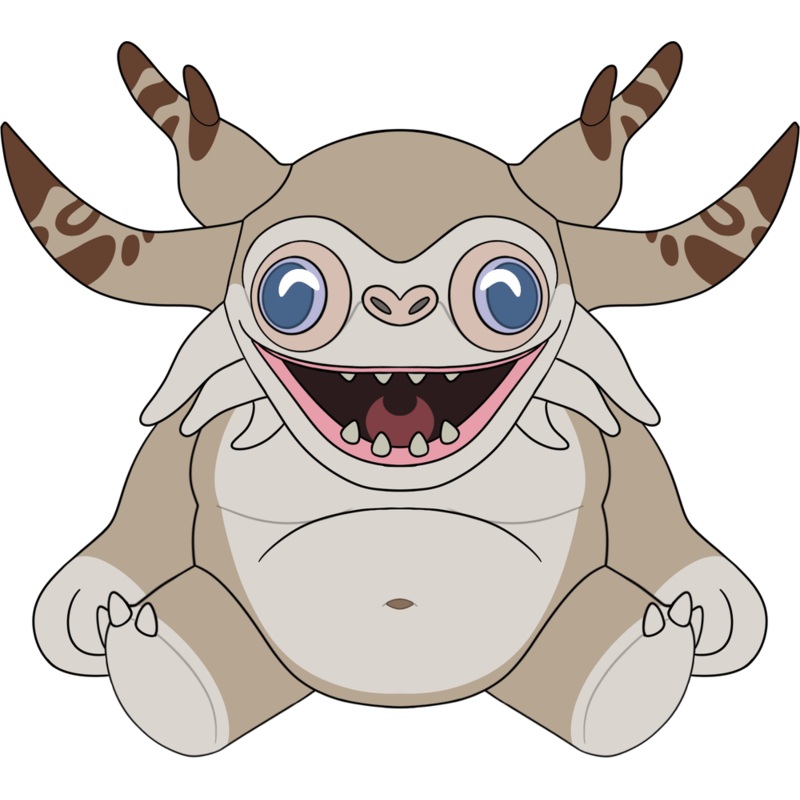 Baby Kaiju Plush (9in)