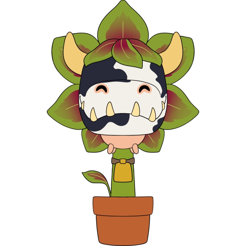 Cowplant Plush (9in)