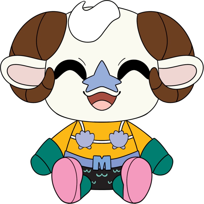 Mermaidman Rammie Plush (9in)