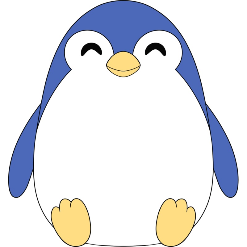 Penguin Plush (9in)