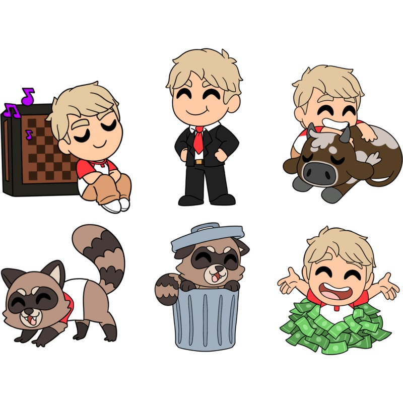 Tommyinnit Pin Set