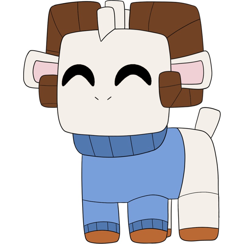 8-Bit Rammie Plush (1ft)