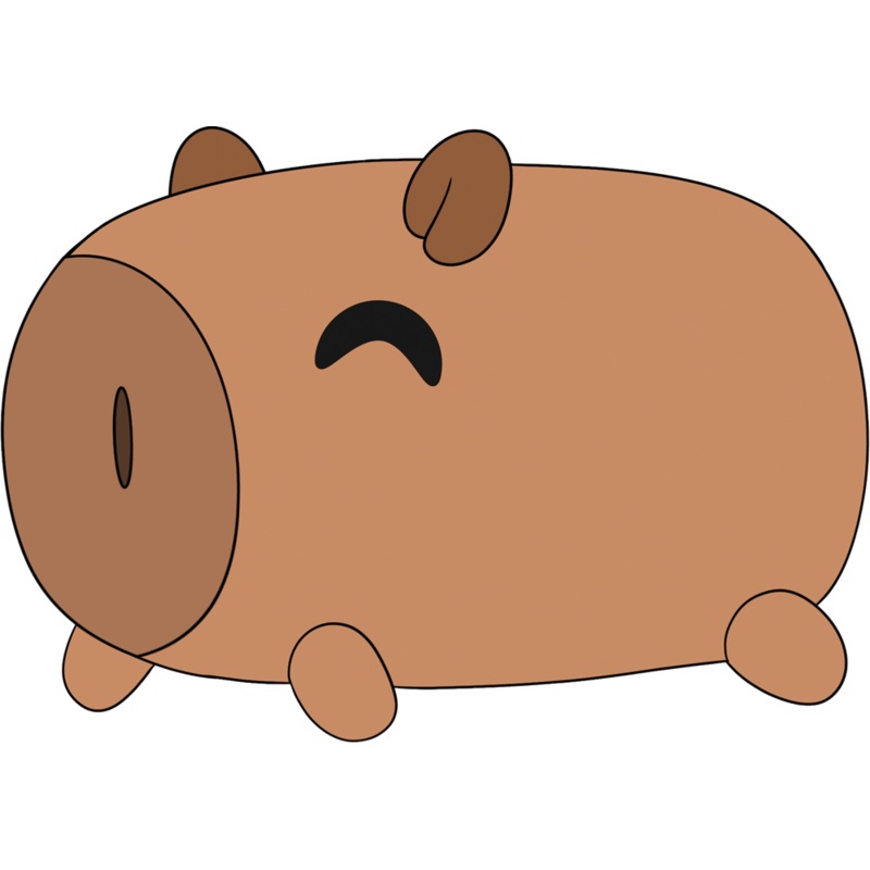 Capybara Pillow (1ft)