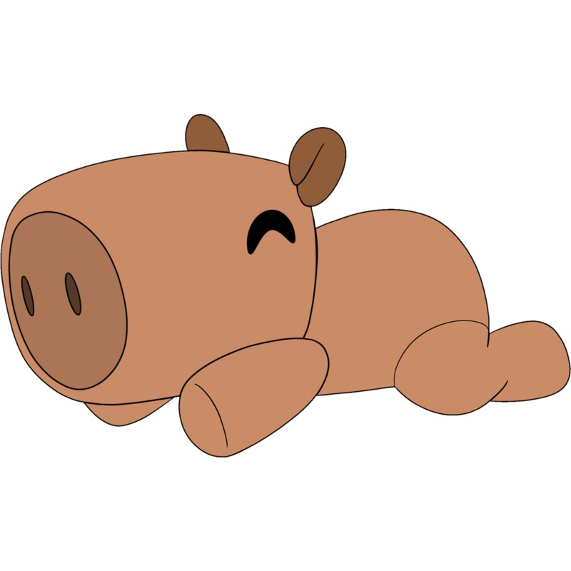 Capybara Shoulder Rider (6in)