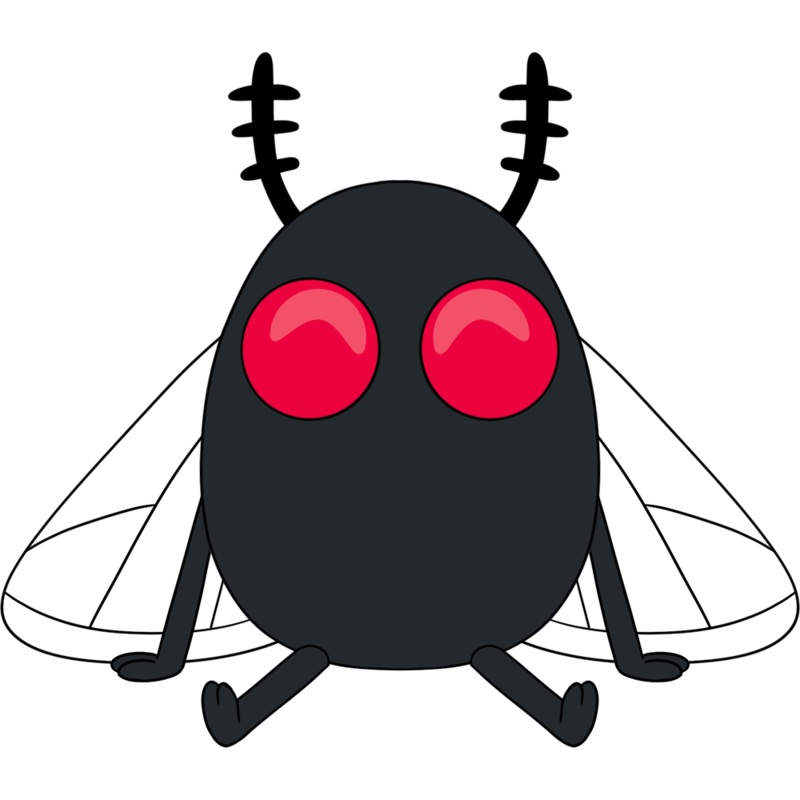Cryptid Club Mothman Plush (6in)