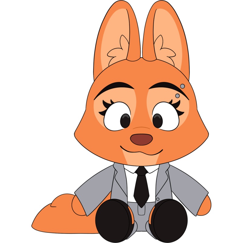 Diane Foxington Plush (9in)