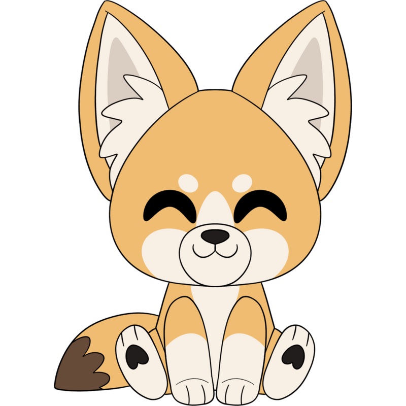 Fennec Fox Plush (9in)