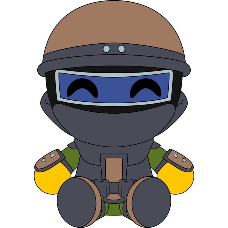 Heavy Scientist Plush (9in)