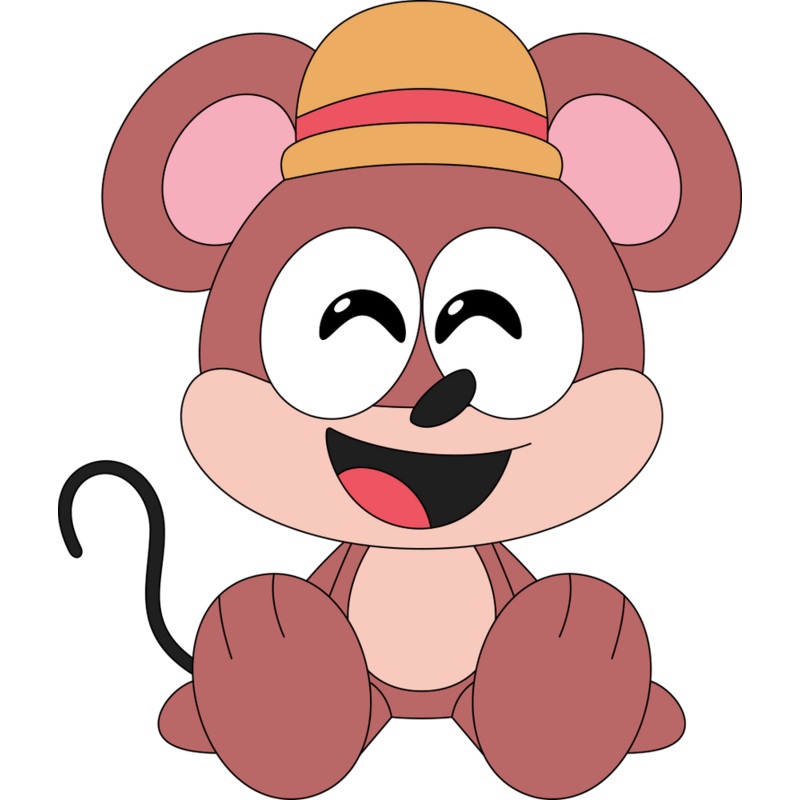 LS Mark Mouse Plush (9in)