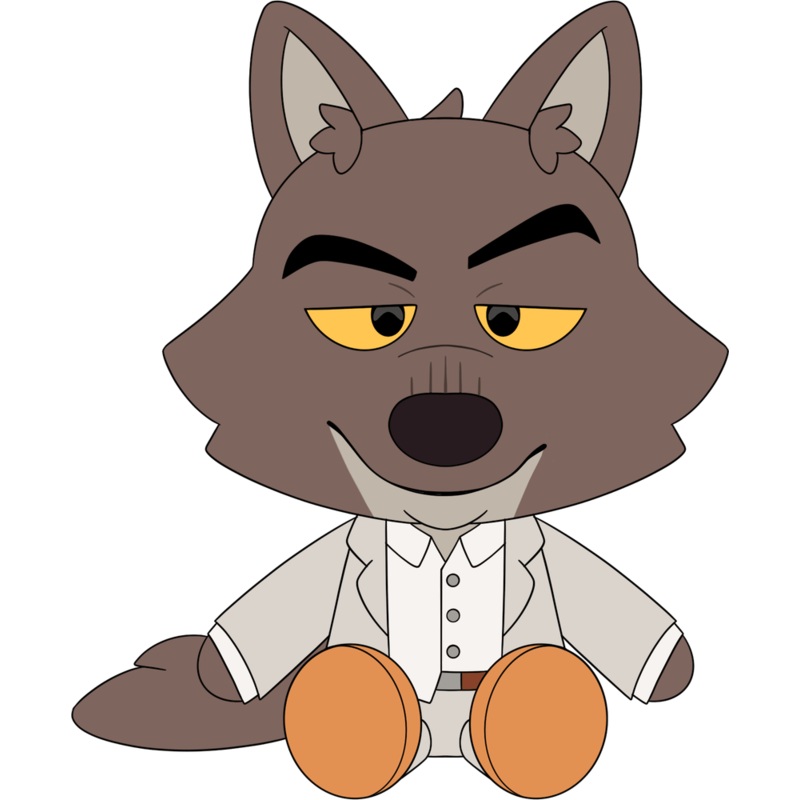 Mr. Wolf Plush (9in)