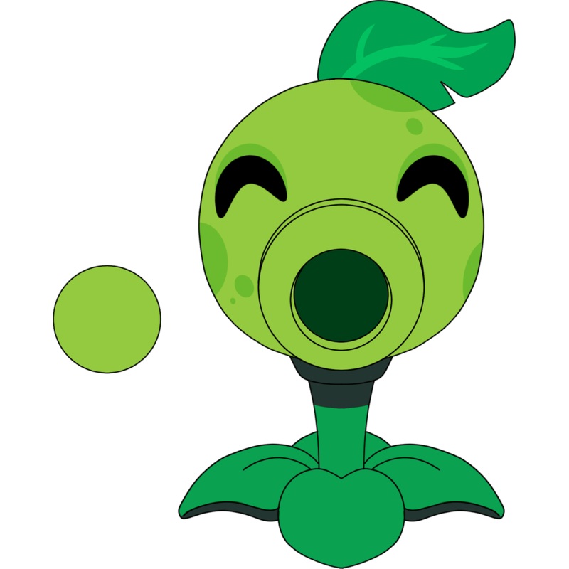 Peashooter Plush (9in)