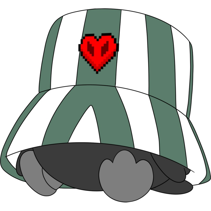 Ph1LzA Crow Hat Stickie (6in)