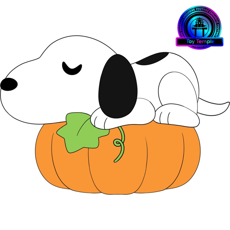 Pumpkin Snoopy Plush (9in)