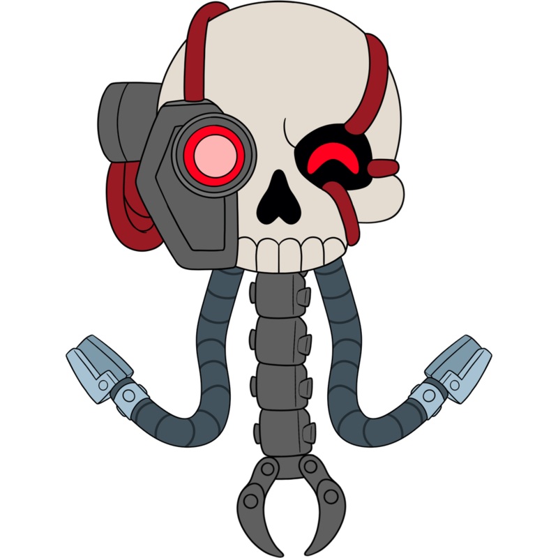 Servo Skull Shoulder Rider (6in)