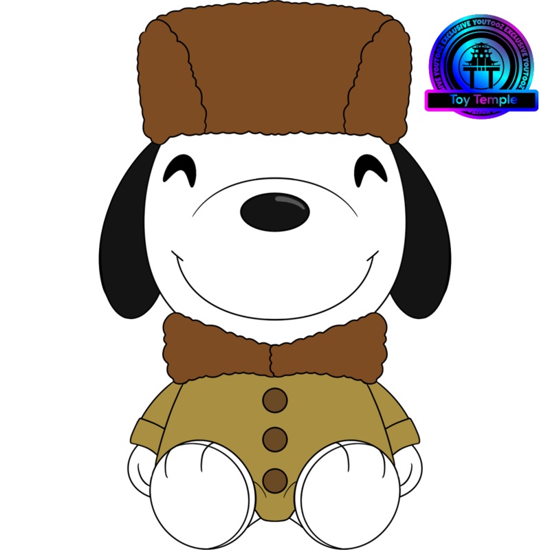 Ushanka Snoopy Plush (9in)