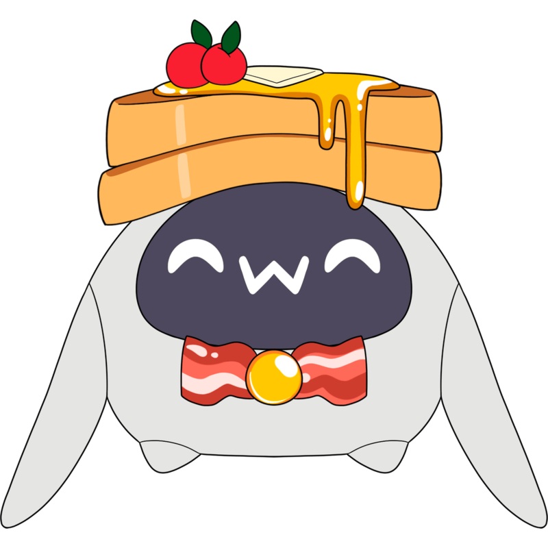 Blin Breakfast Stickie (6in)