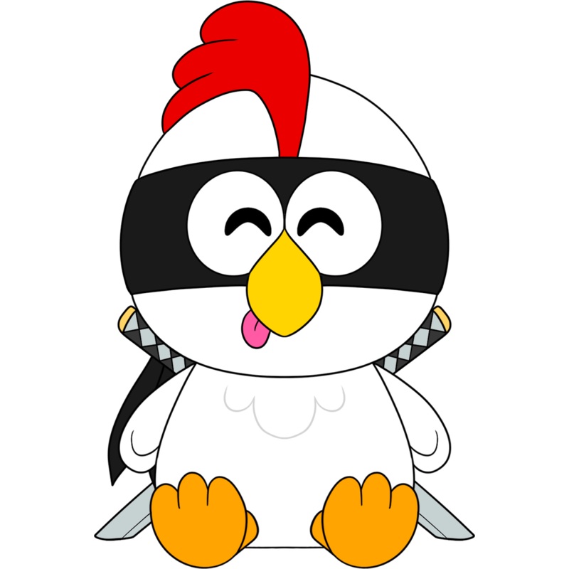 Chickeninja42 Plush (9in)