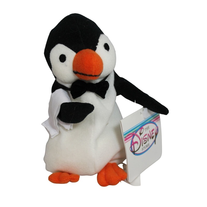 Disney Plush: Mary Poppins Penguin the Waiter