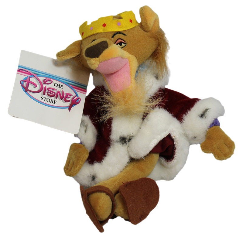 Disney Plush: Robin Hood Prince John the Lion
